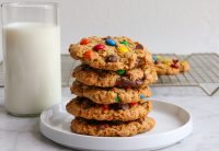 Gluten Free Monster Cookies