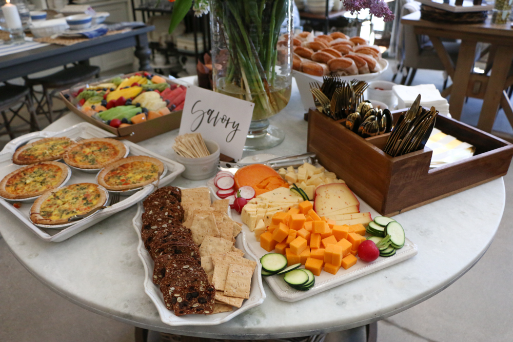 Brunch at The Home Market in Madison, Wisconsin! Including some tips on entertaining, setting a table and more!