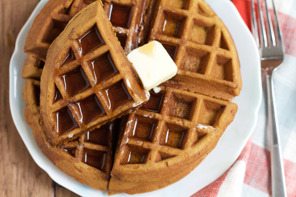easy weekend waffles + a video!
