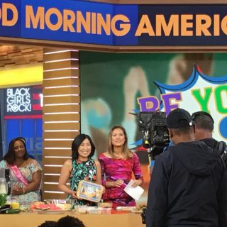 My back to school segment on Good Morning America!!!
