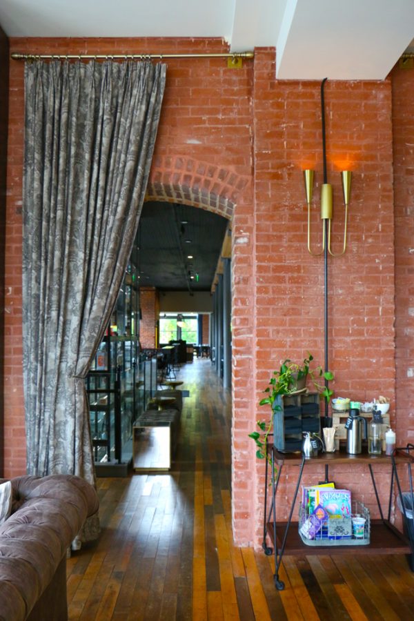 The Charmant Hotel in La Crosse, Wisconsin! Stylish, unique and so lovely! This is the only independent boutique hotel in&nbsp;La Crosse! If you're ever in the area, you simply must stop in for dinner or a drink at the bar and if you're staying the night, you have to check it out!&nbsp;