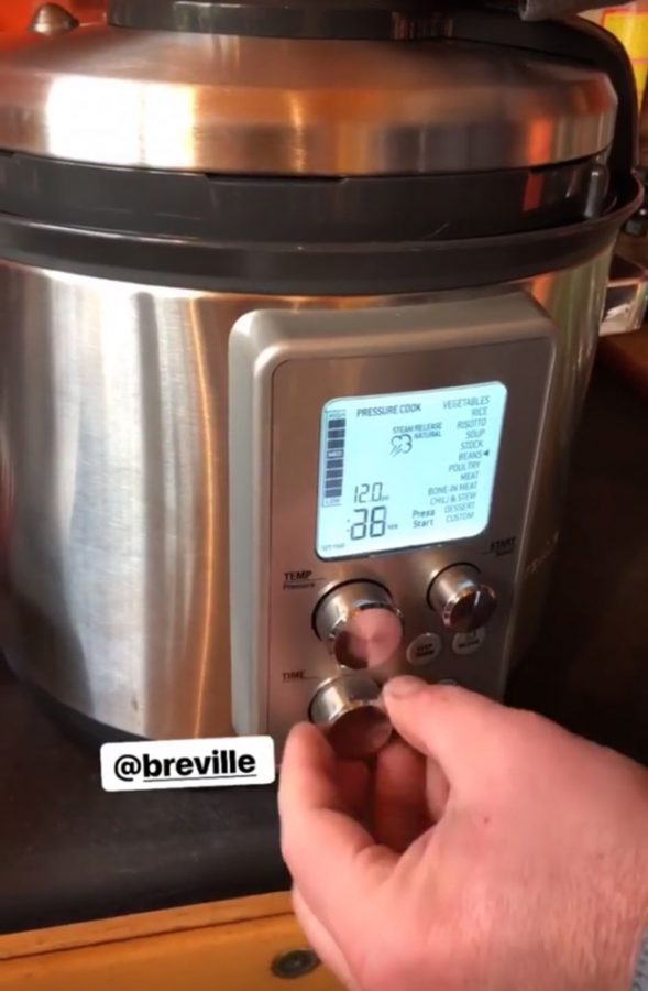 Homemade chicken stock in a pressure cooker! Delicious, easy to make and only takes 40 minutes in a pressure cooker! This is the most important ingredient a home cook can have!