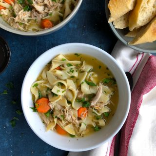 Pressure Cooker Chicken Noodle Soup! Easier, faster and still rich in flavor! You won't believe how easy it is to make and how delicious!