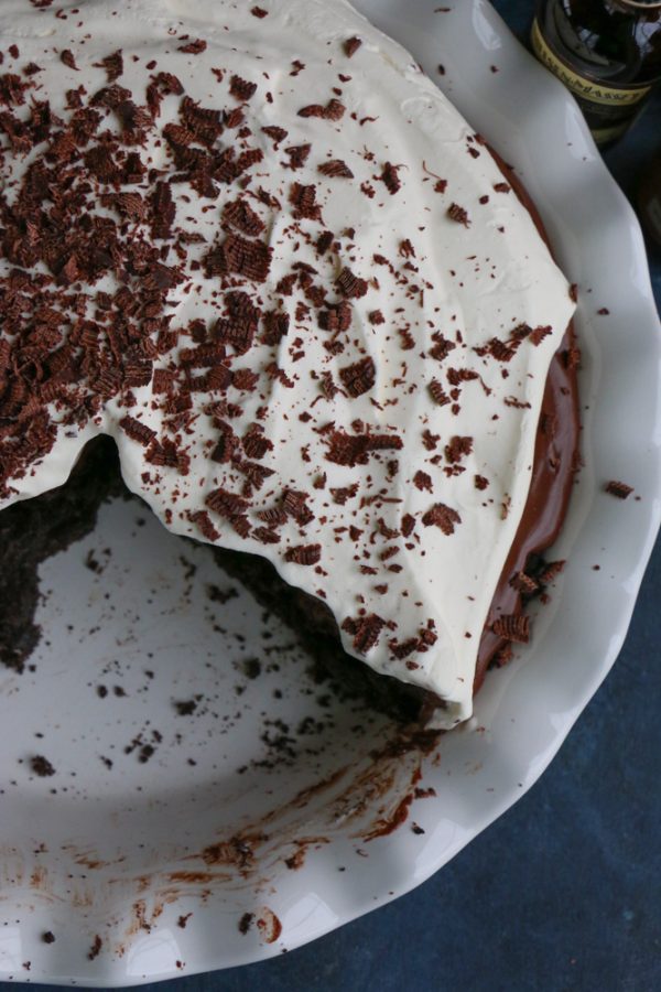 The Best Chocolate Cream Pie Ever! This recipes uses pure chocolate and vanilla extract which add that extra layer of richness, flavor and goodness! This pie is so good! I hope you try it!&nbsp;