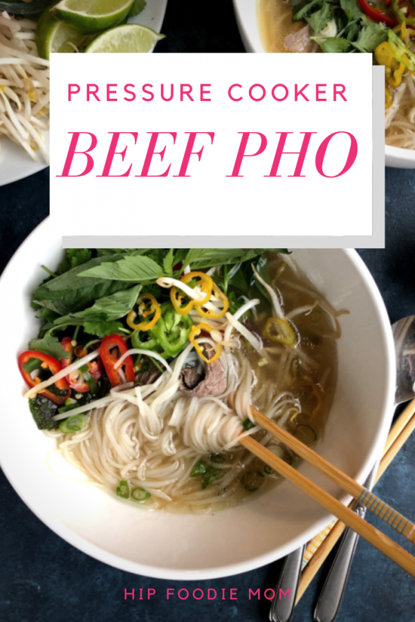 Pressure Cooker Beef Pho