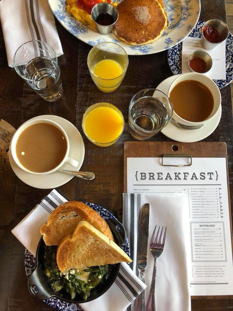 Breakfast at The Charmant Hotel