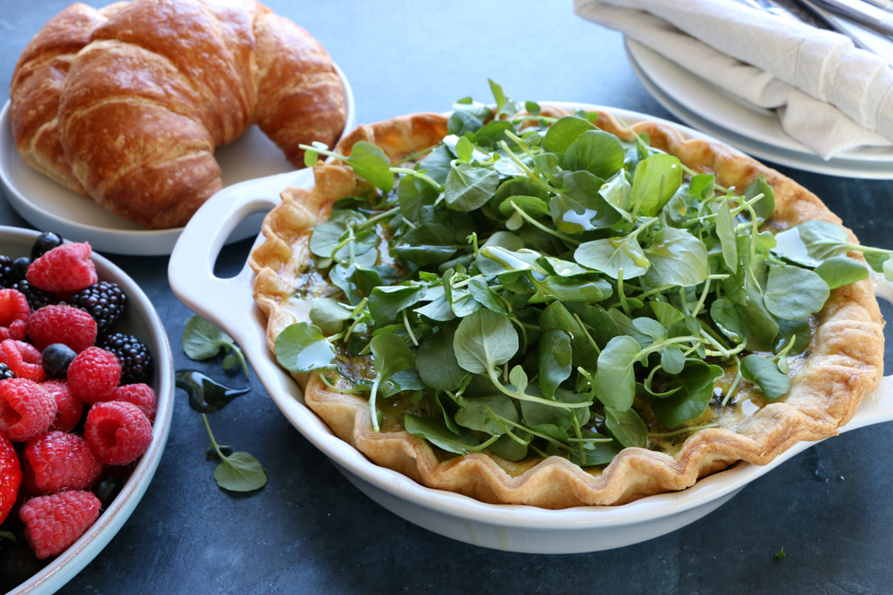 asparagus quiche