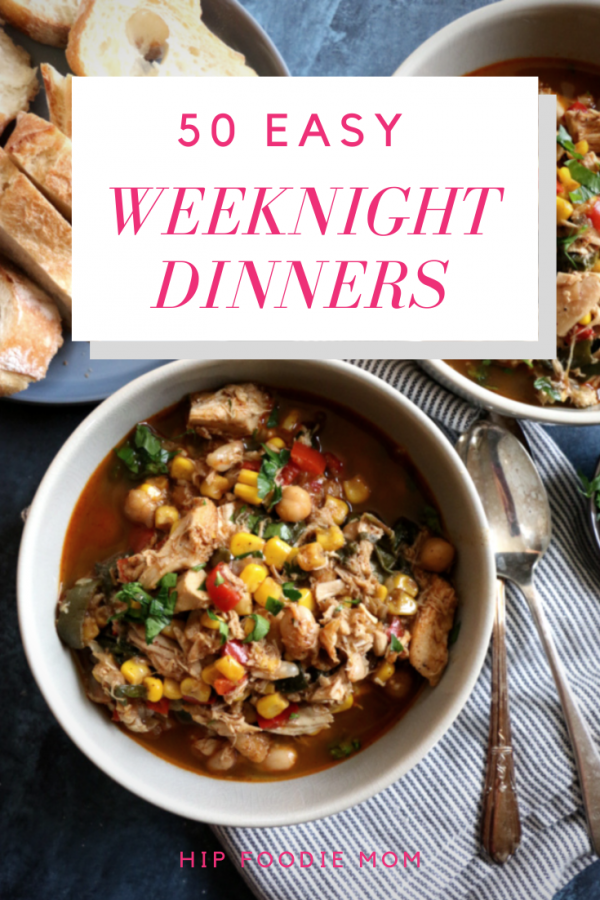 50 Easy Weeknight Dinners