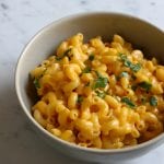 Madeline's favorite macaroni and cheese. School is back in session and we are ready to go with this creamy, delicious macaroni and cheese!!