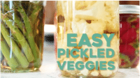 How To Quick Pickle Vegetables! Crunchy, tangy and just something special. Learn how to quick pickle your favorite vegetables!!