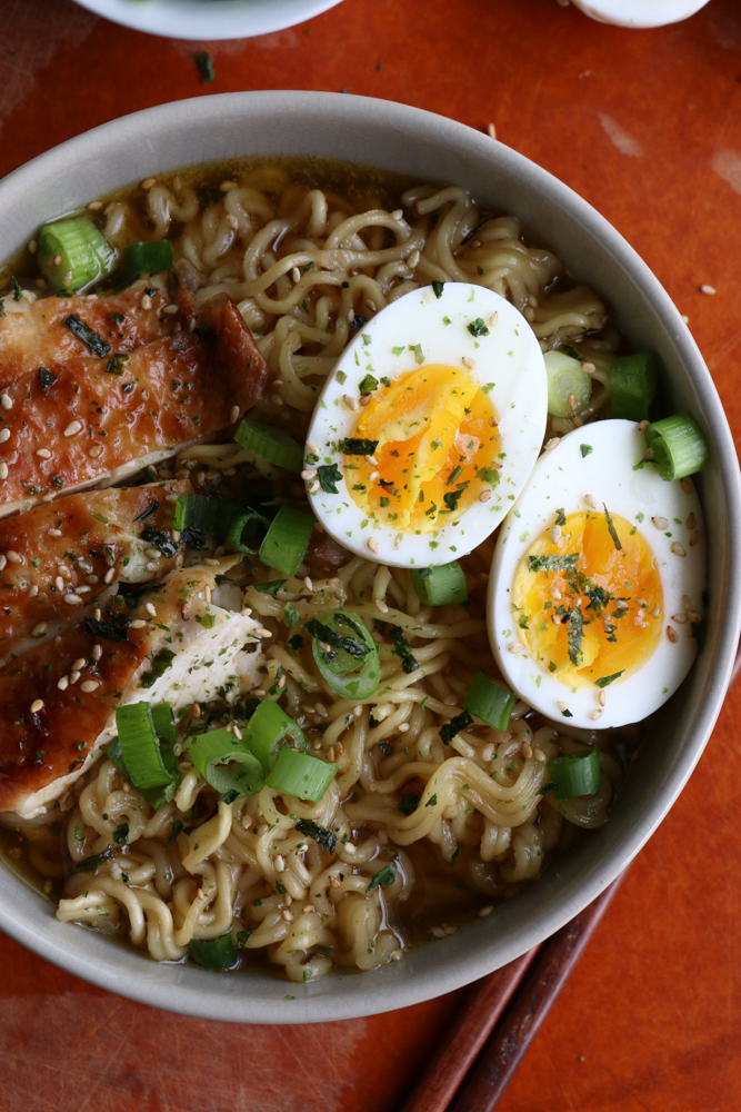 chicken ramen in the instant pot