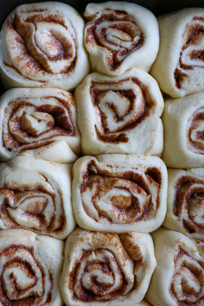 Cinnamon Sugar Cinnamon Rolls made with Land O Lakes® Cinnamon Sugar Butter Spread! These cinnamon rolls have an extra layer of goodness! You have to bake these! 