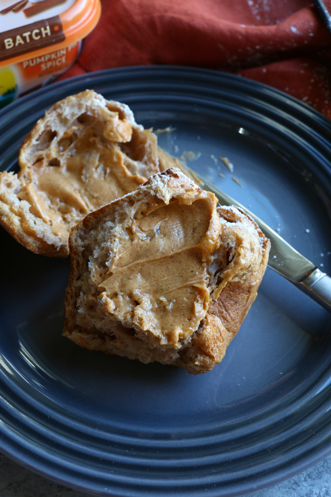 Pumpkin Pie Spice Popovers! The perfect treat to make this holiday season! Made with Land O Lakes&reg; Pumpkin Pie Spice Butter Spread, these are so flavorful and delicious!
