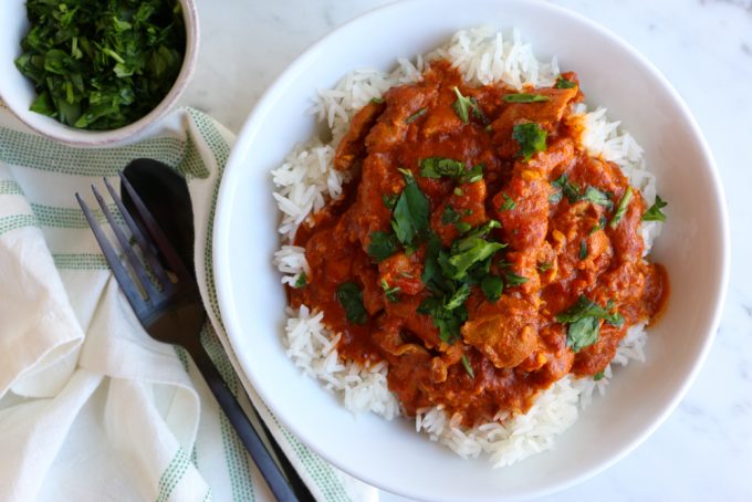 instant pot butter chicken