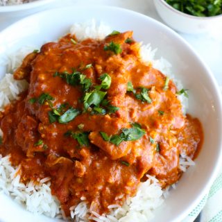 Instant Pot Butter Chicken! Butter chicken is chicken in a mildly spiced tomato sauce. Originating from India, this dish is not to be missed!