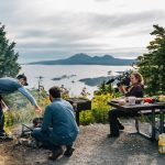 Dinner On A Mountain in Sitka Alaska. We cooked everything over open fire. Maybe one of the best experiences of my life! I will never forget this!&nbsp;