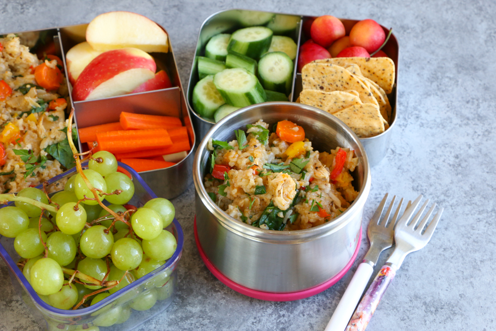 Instant Pot Chicken and Rice. So easy and delicious and made in a fraction of the time with my Instant Pot! You'll want to put this recipe into your family's meal rotation today!