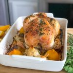 How To Roast A Whole Chicken. Knowing how to roast a chicken is a kitchen essential! Packed with flavor, crispy skin and so juicy!