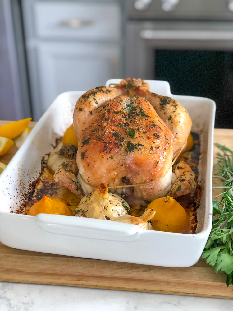 The Perfect Roast Chicken • From The Hip Foodie Mom