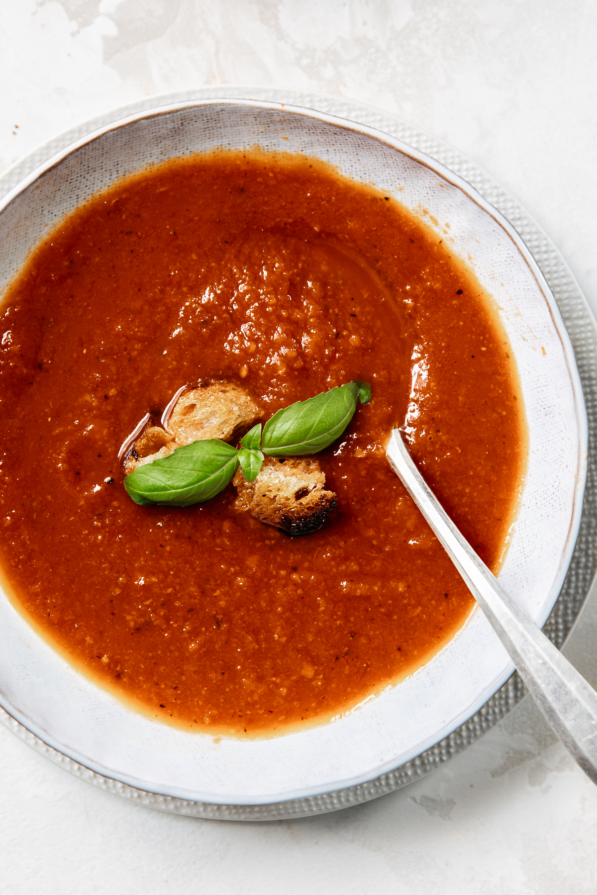Instant Pot Tomato Soup! Classic and delicious Tomato Soup made in a fraction of the time! Rich, creamy and oh so delicious using Tuttorosso Peeled Plum Tomatoes! We hope you try it!