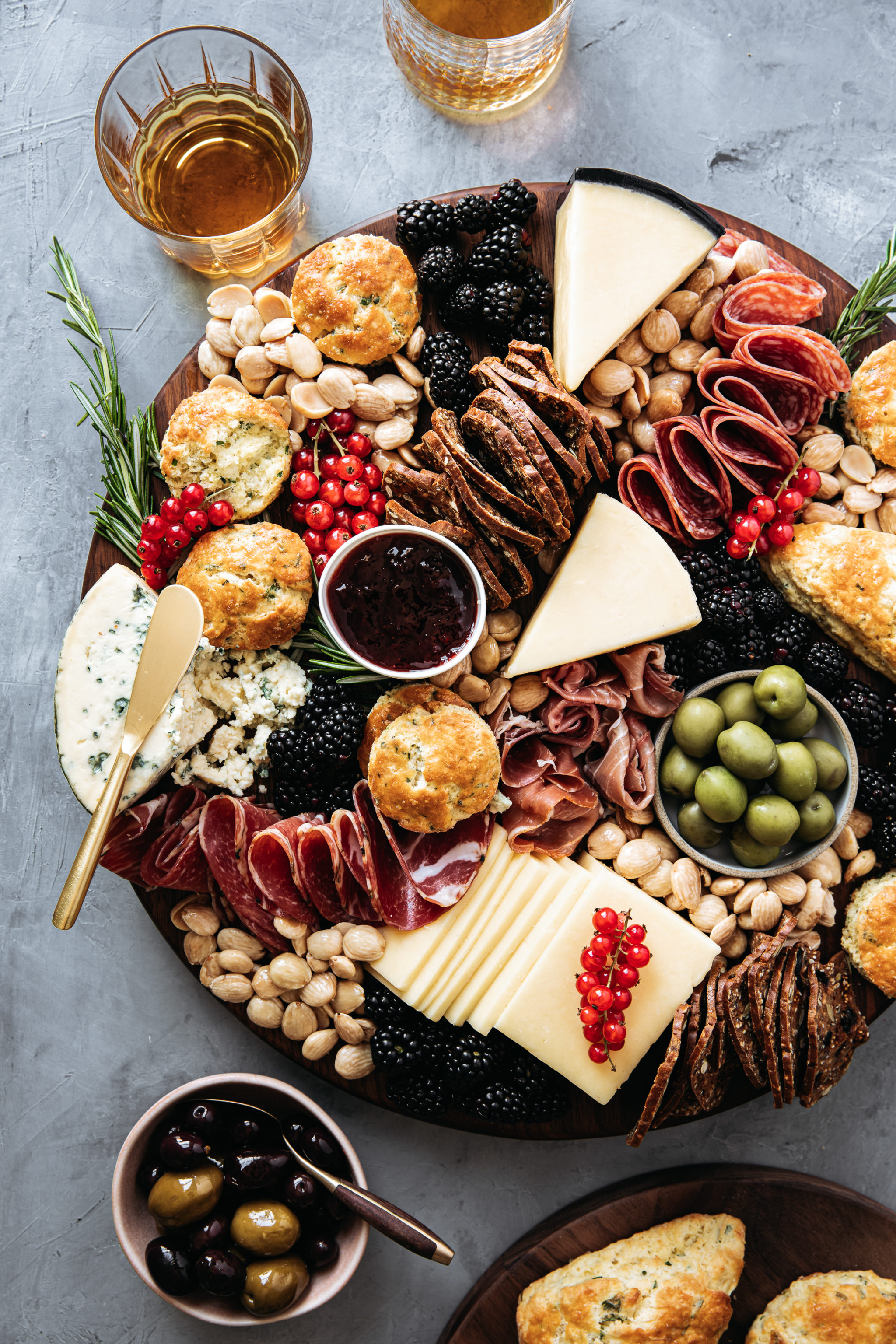 beautiful Irish cheese board