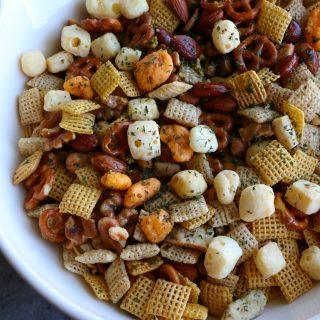 Moon Cheese Chex Snack Mix! Whether you need a snack on-the-go, a snack to keep at your desk at work, an after work out snack or just a big bowl of deliciousness for a movie night at home, we hope you try this recipe! It’s so good!