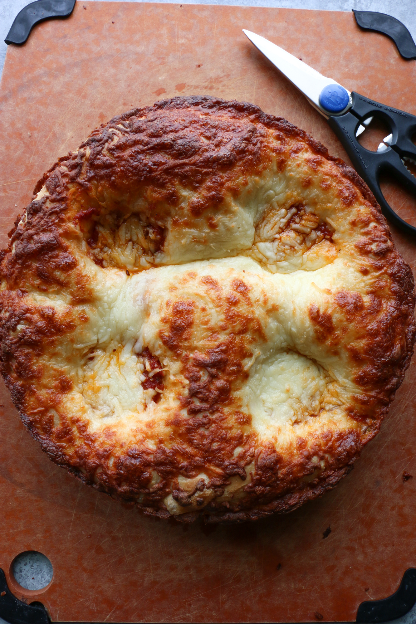 Crispy Pan Pizza from Food 52