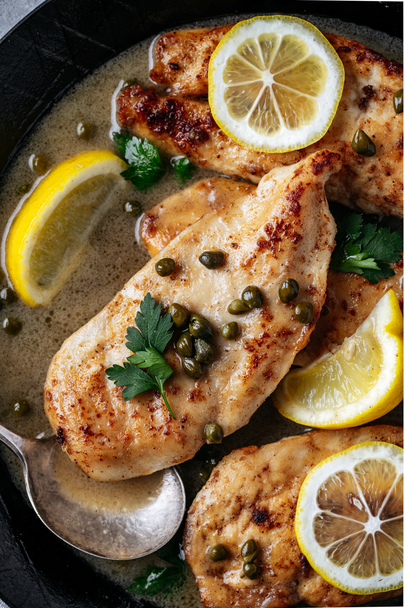 Chicken Piccata made with Land O Lakes&reg; Butter with Canola Oil! The perfect recipe for a weeknight dinner, or for Mother's Day. Your family will love this!