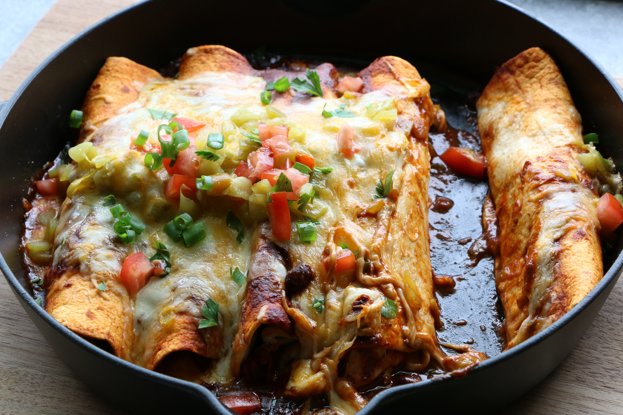 Chicken And Black Bean Enchiladas • Hip Foodie Mom