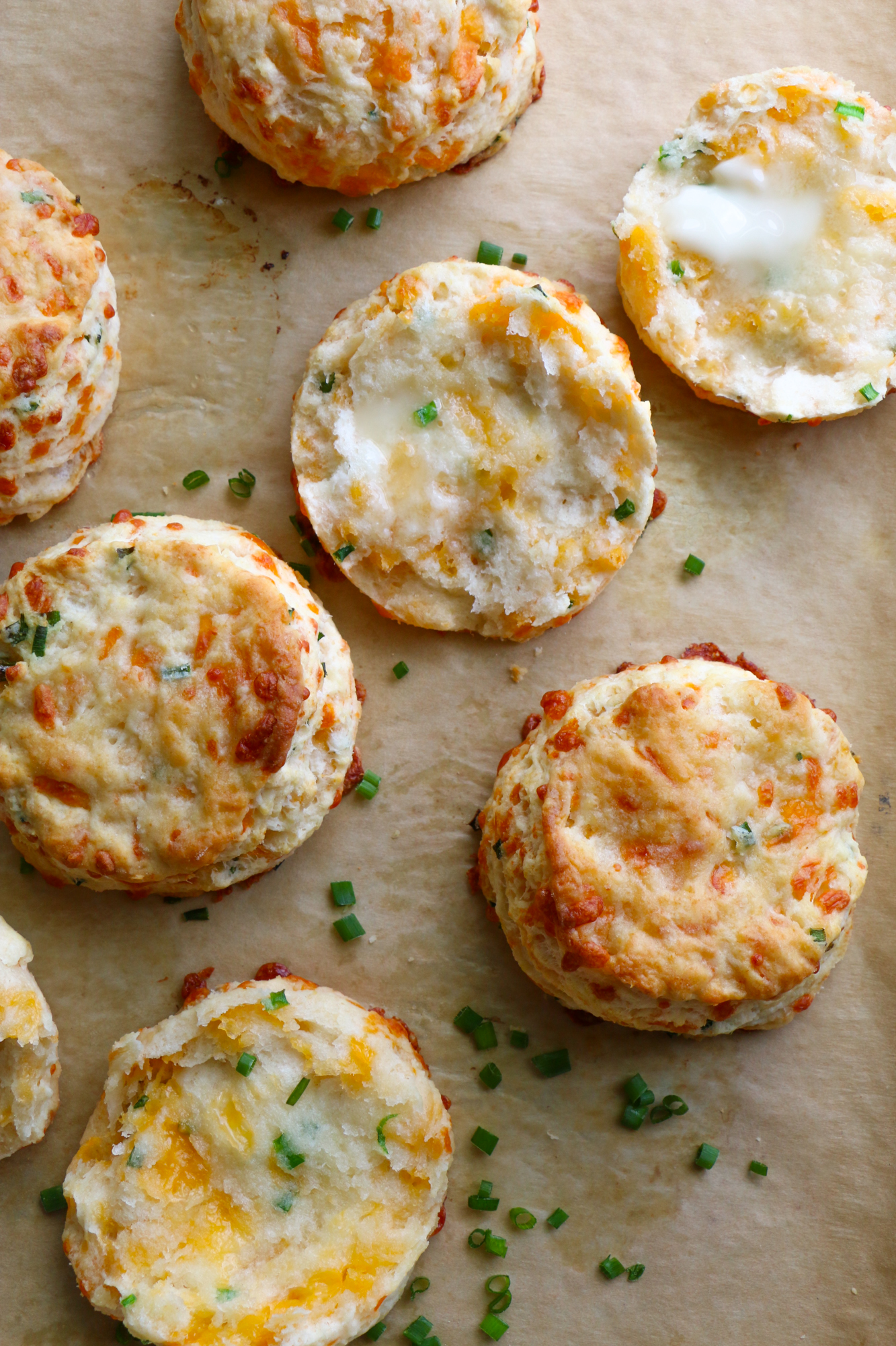 flaky biscuits with butter