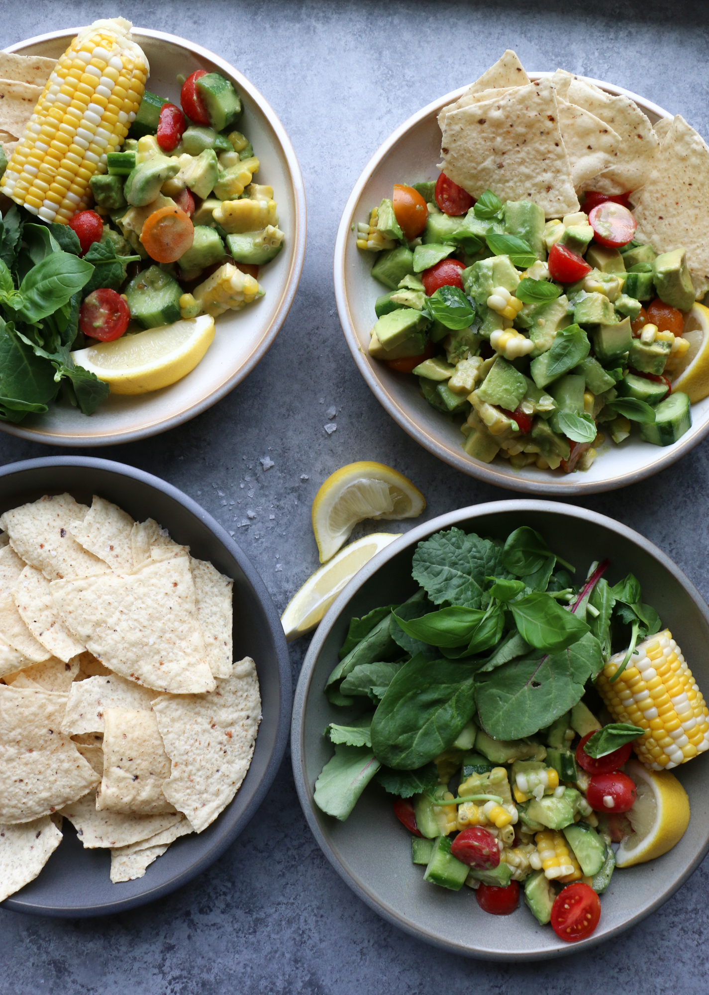 avocado and tomato salad