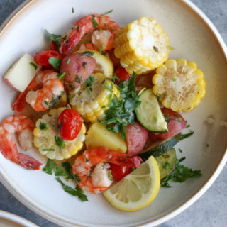 Grilled Shrimp Foil Packets