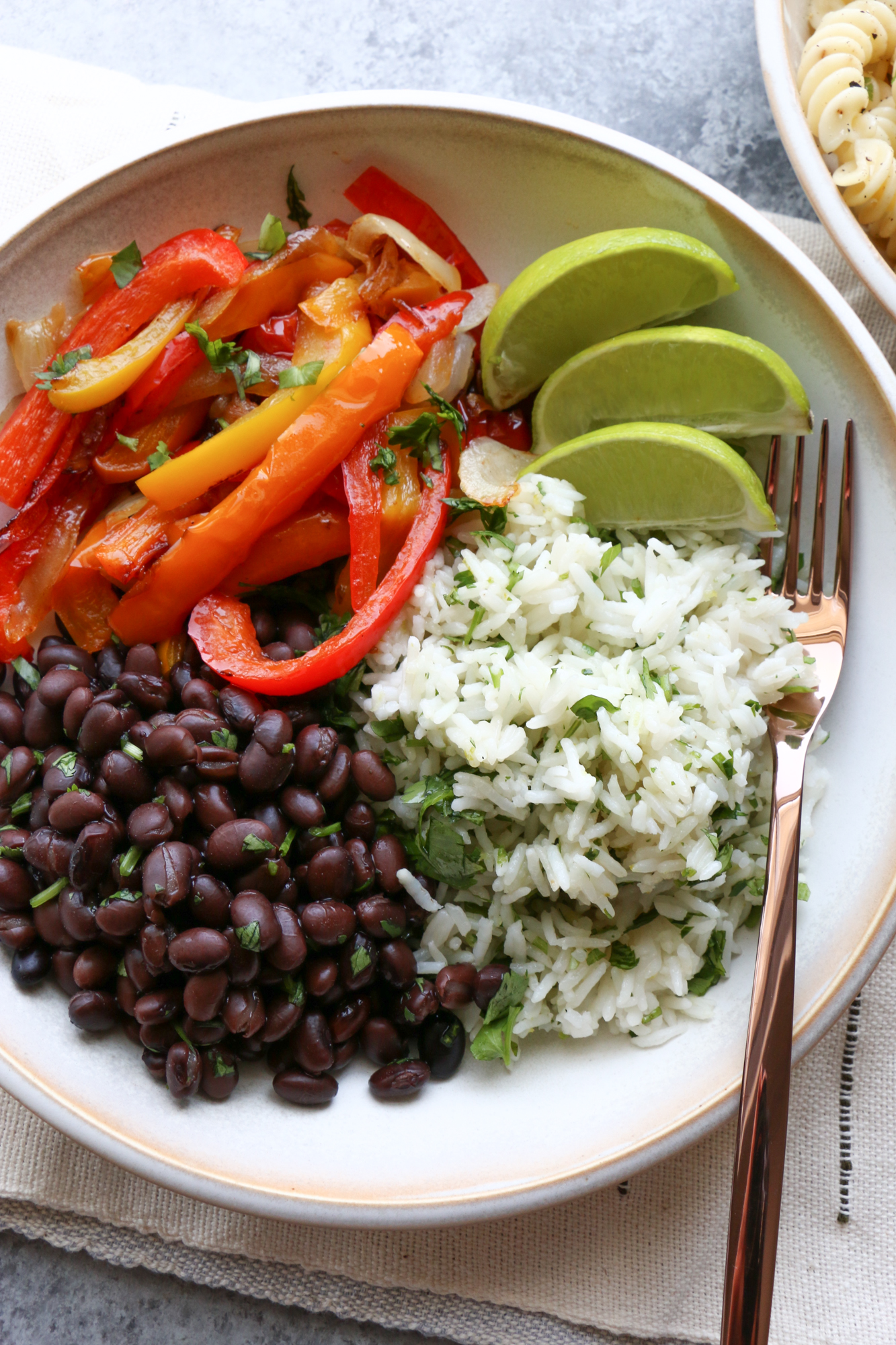 cilantro lime rice bowl