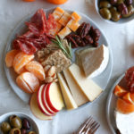 Individual Cheese Snack Plates for the holidays! Put together individual, customized cheese snack plates for your family!