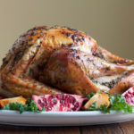 Best Butter Roasted Turkey with Gravy. You need this turkey for your Thanksgiving Day table! Wet brine, stuffed with aromatics and rubbed with an herb butter, this turkey is so good!