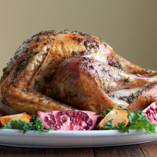 Best Butter Roasted Turkey with Gravy. You need this turkey for your Thanksgiving Day table! Wet brine, stuffed with aromatics and rubbed with an herb butter, this turkey is so good!
