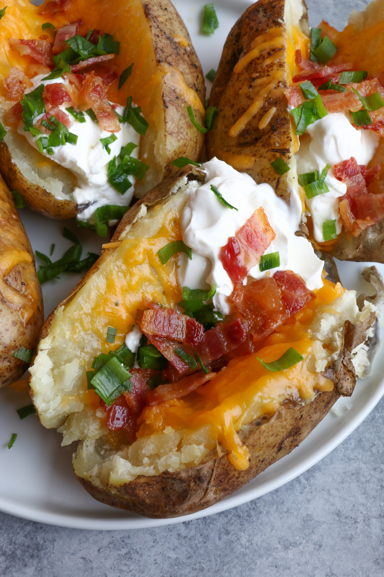baked potatoes