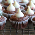 Double Chocolate Brownie Bites made with HERSHEY’S KISSES Sugar Cookie Candy!! Looking for a fun and delicious treat to make with your family for the holidays? You’ve got to try these!!