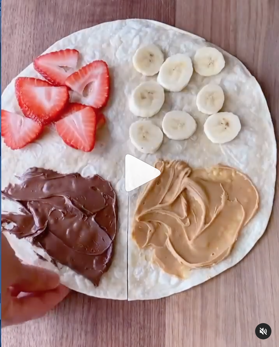 Dessert Tortilla Hack