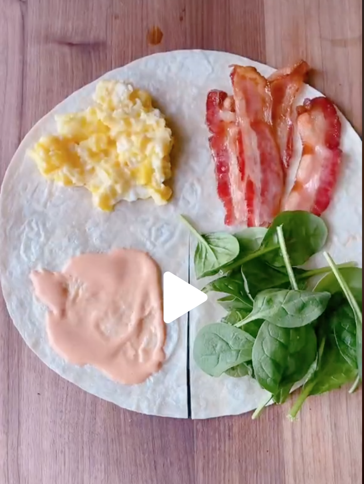 Tortilla Hack Breakfast Edition