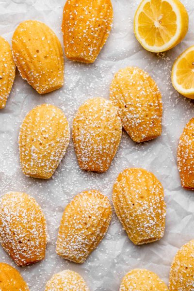 How To Make Madeleines! Your favorite French tea cake cookie with perfect notes of lemon! We love making these for gatherings, parties and for brunch!