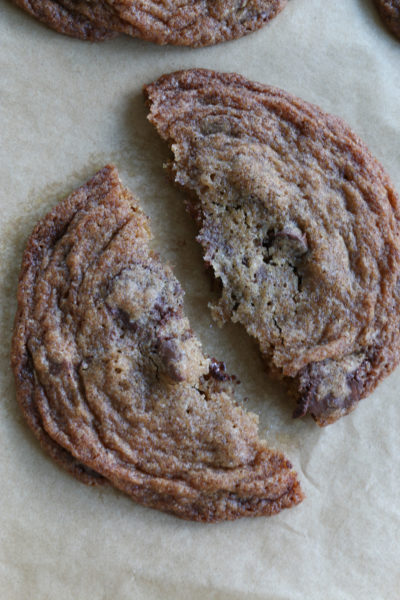 Cinnamon Chocolate Chip Cookies