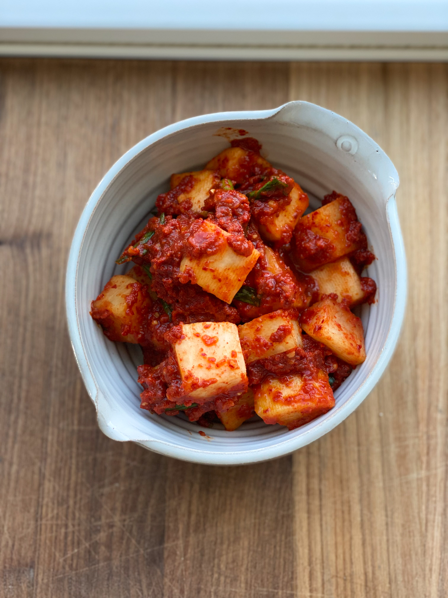 Kkakdugi Cubed Radish Kimchi • Hip Foodie Mom