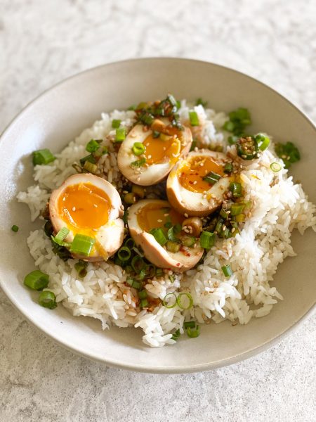 Mayak Gyeran Korean Marinated Eggs! In Korean, this dish means “drug eggs” because they are addicting and so delicious!