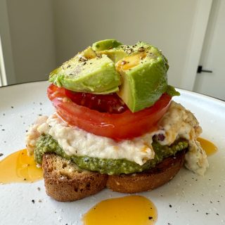 Tuna Mousse sandwich, totally inspired by the Tunacado from Joe and the Juice. Have you had one before? It's sooooo good!