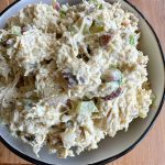 Curry Chicken Salad! A delicious chicken salad recipe with curry flavor, sweetness, texture and more! So delicious and easy to make!