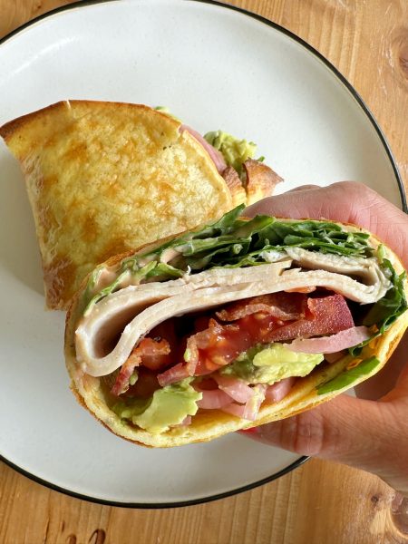 High Protein Viral Cottage Cheese Wrap! I can't believe so incredibly easy this was to make and only from cottage cheese and eggs!