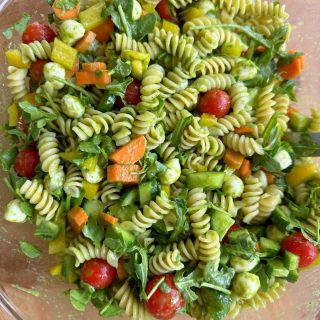 Basil Vinaigrette Recipe! Bright, zippy and full of flavor! You will love this and will want to cover everything with this!