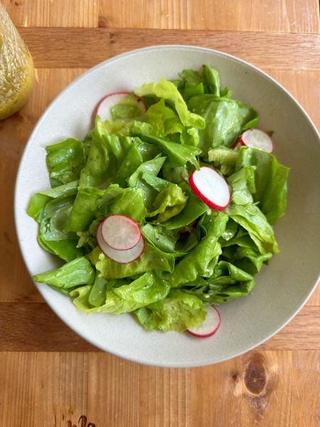 Bibb Salad with Dijon Vinaigrette Dressing. Sometimes the best salads are the most simple. We hope you enjoy!