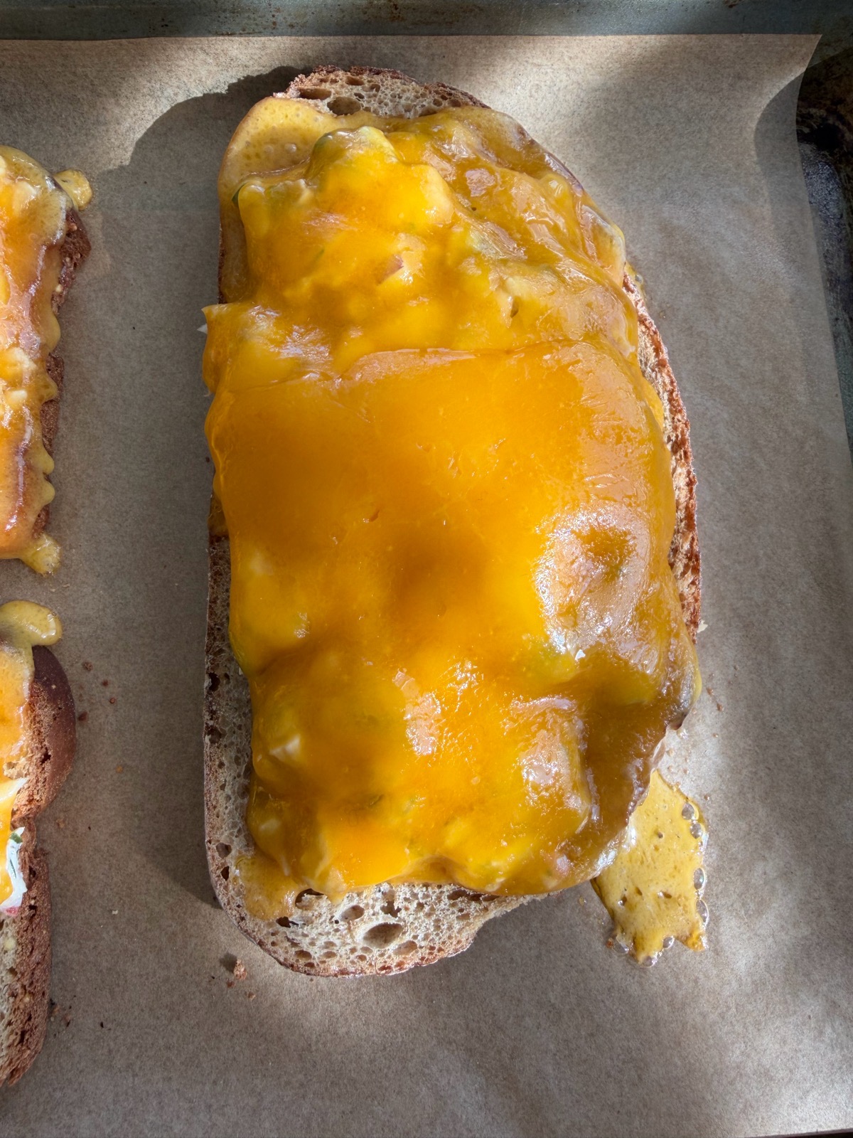 Heated Rivalry Tuna Melt! Super delicious, flavored with red onion, fresh dill, pickles, lemon juice, celery salt and more! 